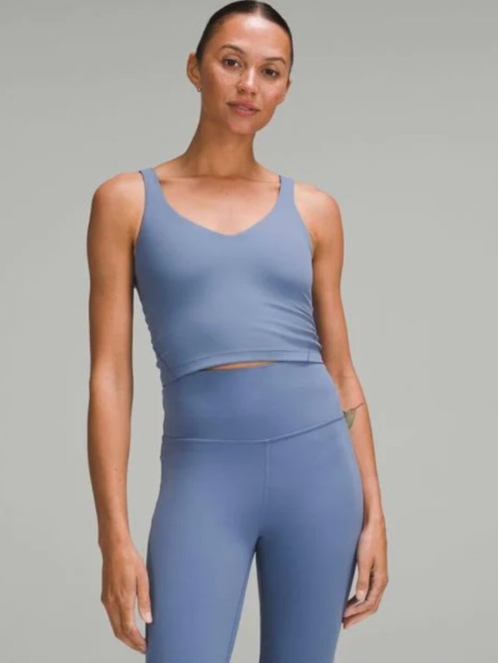 EUC Lululemon Align Tank 6 blue